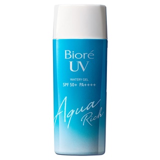 Biore UV Aqua Rich Watery Gel SPF 50+/PA++++ ครีมกันแดดเนื้อเจลบางเบา 90 มล.