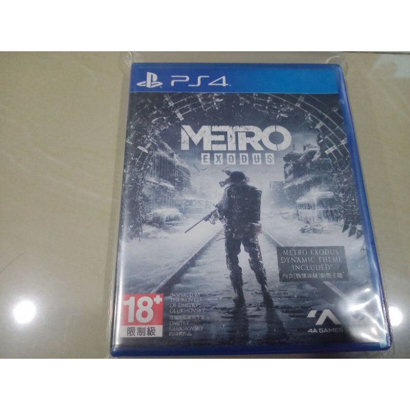 แผ่น PS4 Metro Exodus