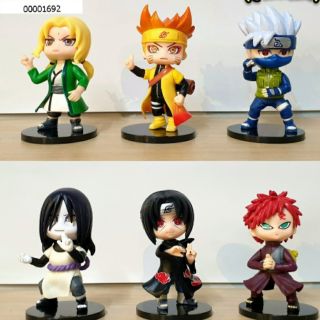 Naruto model ชุดA 6ตัว