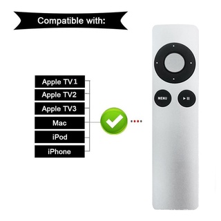 รีโมตคอนโทรล แบบเปลี่ยน สําหรับ Apple TV1 TV2 TV3 Mini MC377LL/A MD199LL/A Macbook