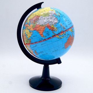 ลูกโลกจำลองพร้อมฐานตั้ง ขนาด 14.16 cm. ยี่ห้อ Globe