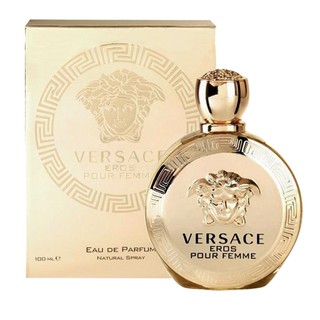 น้ำหอมแท้ VERSACE POUR FEMME EDP FOR WOMEN EAU DE PARFUM SPRAY 100 ML ของใหม่ กล่องซีล