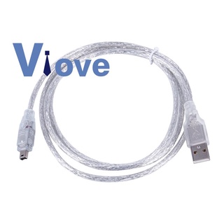 1.5ม.USB To Ieee 1394 4 Pin Firewire Dv อะแดปเตอร์สายเคเบิ้ลเชื่อมต่อสําหรับ Pc Camera