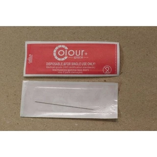 เข็มสำหรับเครื่องสัก เข็มออมเบร เข็มสั้นเบอร์1R,3R,ปลอกออมเบร ปลอกโปร (แพค12ชิ้น)