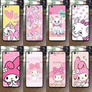 เคส Vivo Y69 ลายแมวมารี-เมโลดี้ ขอบนิ่มหลังแข็ง เคสมือถือ เคสโทรศัพท์ Case เคส TPU ขอบนิ่มหลังแข็ง ไม่ขูดตัวเครื่อง