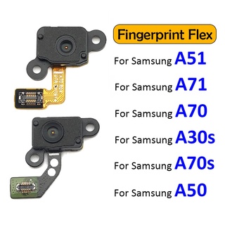 สายเคเบิลเซนเซอร์ลายนิ้วมือ สําหรับ Samsung Galaxy A50 A505FN A70 A705F A30s A307F A51 A515F A70s A707F A71 A7