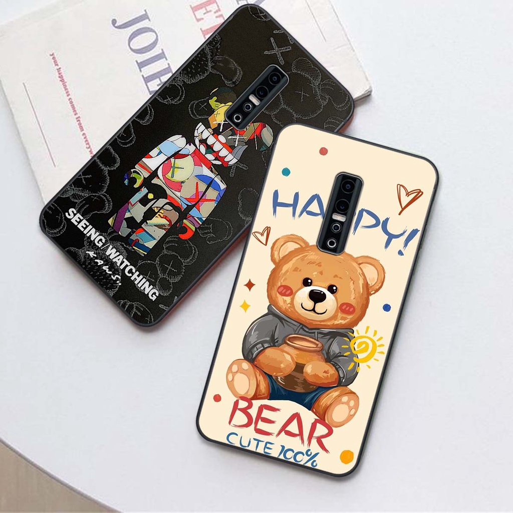 เคสโทรศัพท์สําหรับ vivo v17 plus / v17 pro พิมพ์ลายหมีน่ารัก คุณภาพราคาถูก