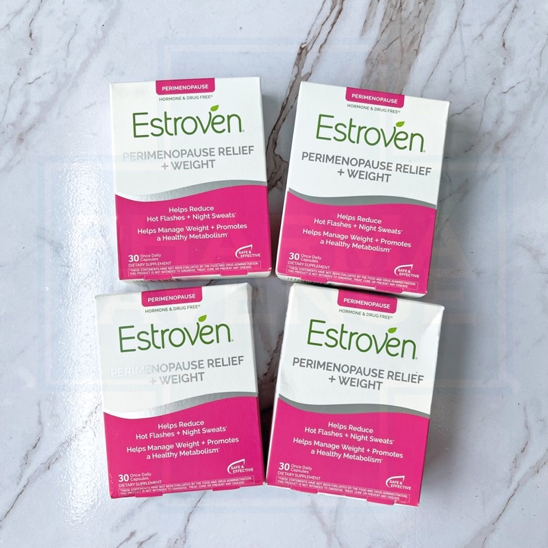 Estroven® Perimenopause Relief + Weight ช่วยในการดูแลการเปลี่ยนแปลงของร่างกายก่อนหมดประจำเดือนและควบ