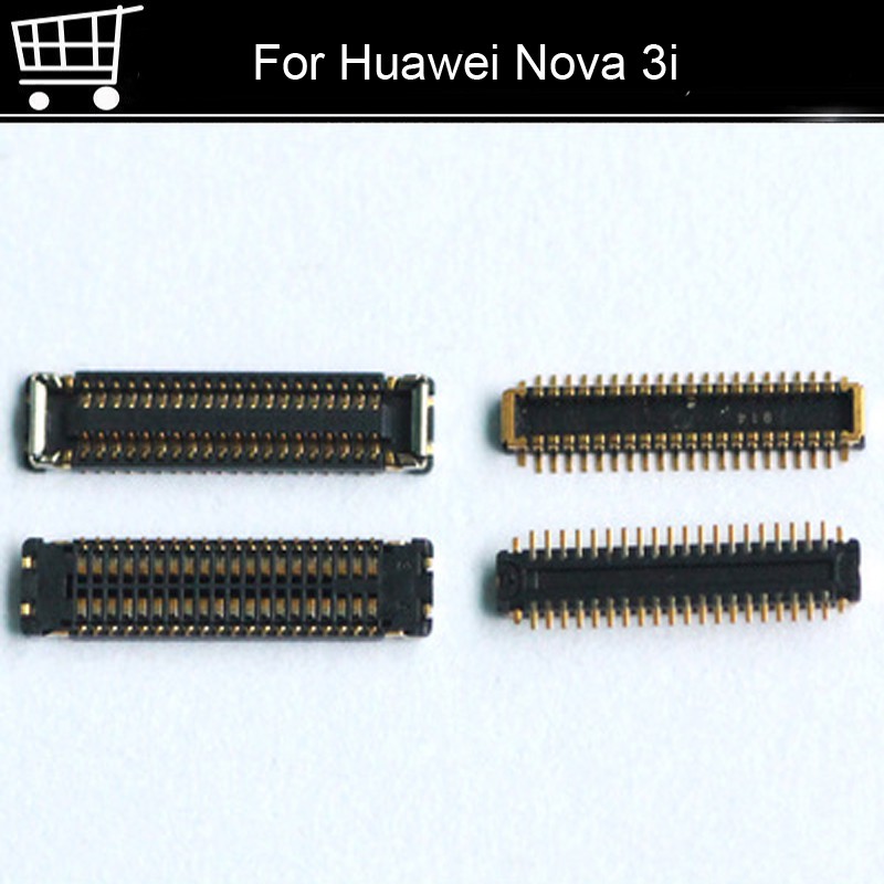 อะไหล่เมนบอร์ดเชื่อมต่อ FPC พอร์ตชาร์จ USB สําหรับ Huawei Nova 3i Huawei Nova 3 i 2 ชิ้น
