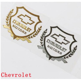 สติกเกอร์ สำหรับติดรถยนต์ ลายโลโก้ Chevrolet