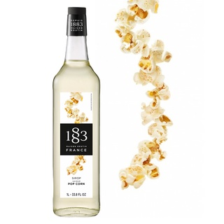 1883 POPCORN FLAVORED SYRUP 1000 ml. (1883 น้ำเชื่อมกลิ่นป๊อปคอร์น 1000 มล.)