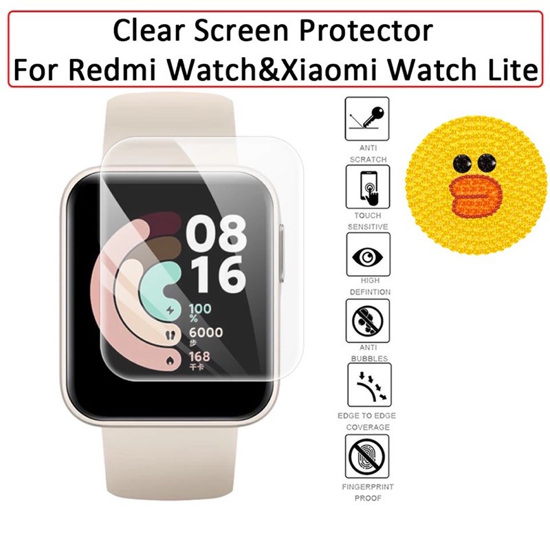 ฟิล์ม Redmi Watch 6 5 Lite ฟิล์มฟ้องกันหน้าจอ ชนิด TPU สีใส ฟิล์ม Xiaomi Redmi Watch 5 Active 3 Redmi Watch 2 Lite นาฬิกาสมาร์ทวอช