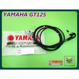 YAMAHA GT125 year 2018-2021 THROTTLE CABLE SET "GENUINE PARTS" // สายเร่ง สายคันเร่ง ของแท้ รับประกันคุณภาพ ยามาฮ่า