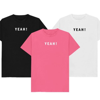 เสื้อยืดลาย YEAH!  เก็บเงินปลายทาง ตรงปก 100%