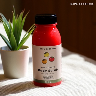 Napa Goodness® สครับขัดผิว สูตรมะเขือเทศ Awa Body Scrub ขนาด 350 กรัม