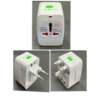 ADAPTOR (universal)TRAVELปลั๊กเดินทางทั่วโลก