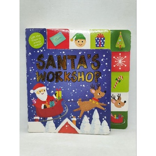 Santas Workshop, Flap Book--E