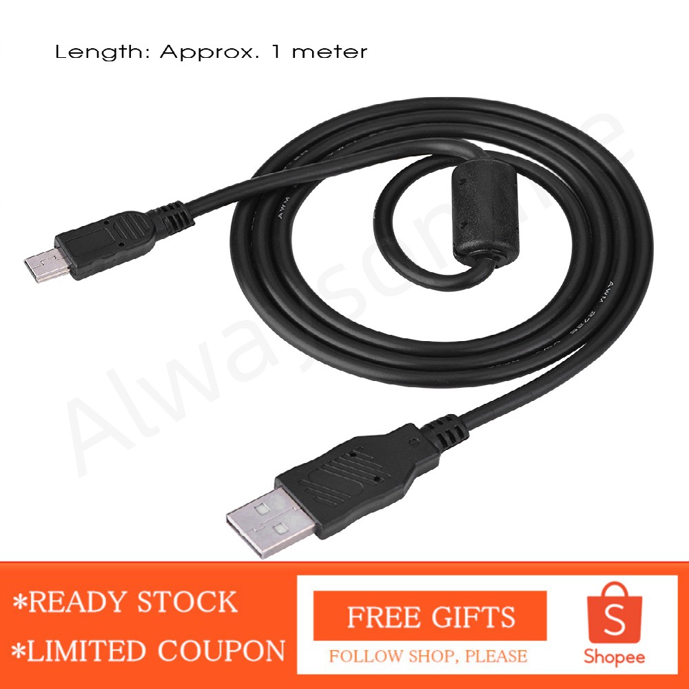 Wholesale Price Usb Data Cable Usb 2 0 To Mini B 5 Pin For Canon Camera Shopee Thailand