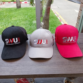 หมวกแก๊ป ตรา SWU (สินค้าที่ระลึก มศว)