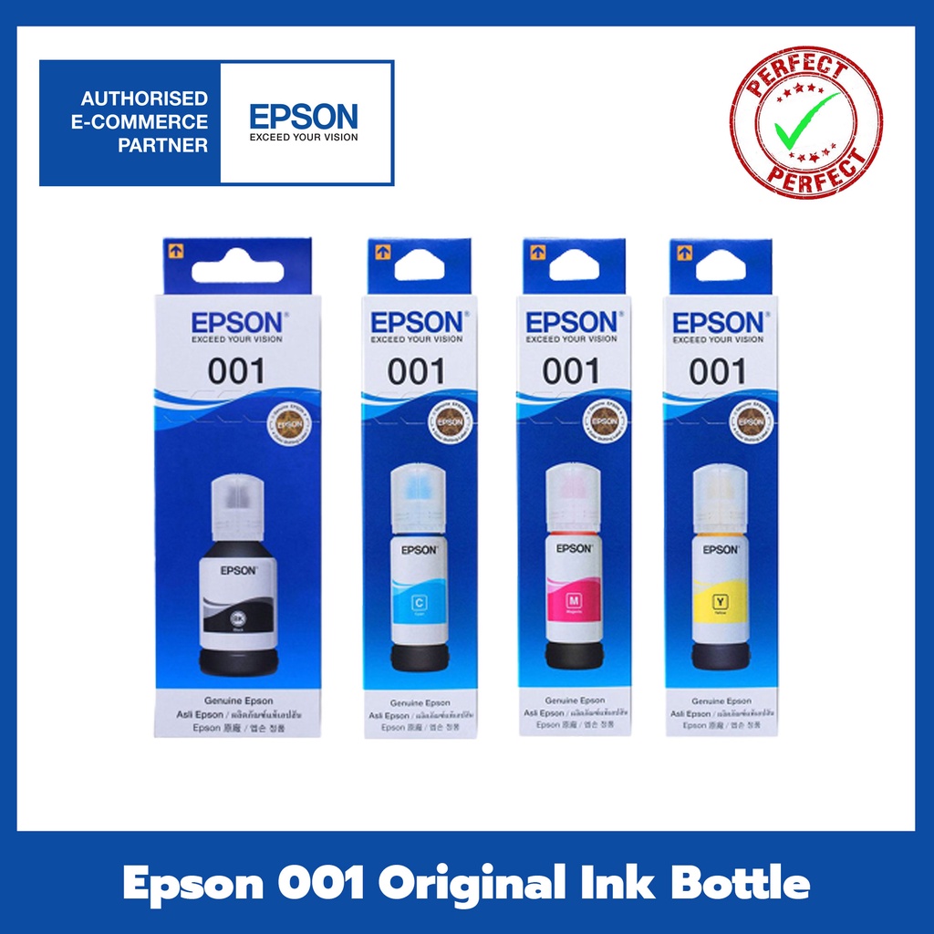 Epson 001 Original Ink Bottle  น้ำหมึกแท้