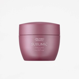 SHISEIDO SUBLIMIC LUMINOFORCE MASK 200g (มาส์กสำหรับผมทำสี)