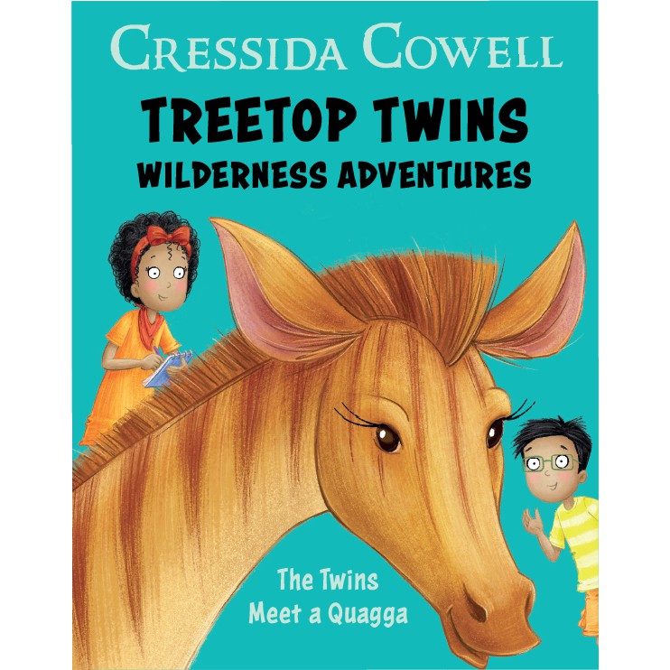 McDonalds Happy Meal Book: The Twins Meet A Quagga - หนังสือเด็กเพื่อการศึกษาพร้อมการผจญภัย