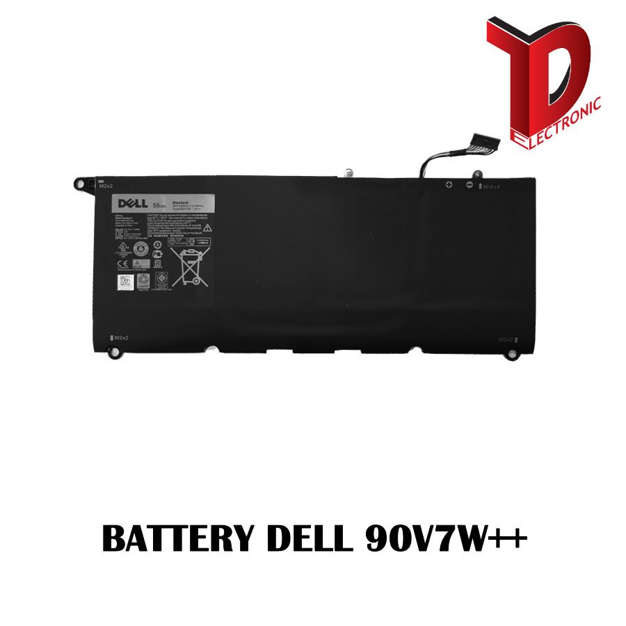 BATTERY DELL 90V7W XPS 13 9343 9350 JHXPY 5K9CP ++ ของแท้  / แบตเตอรี่โน๊ตบุ๊ค เดล แท้ (ORG)