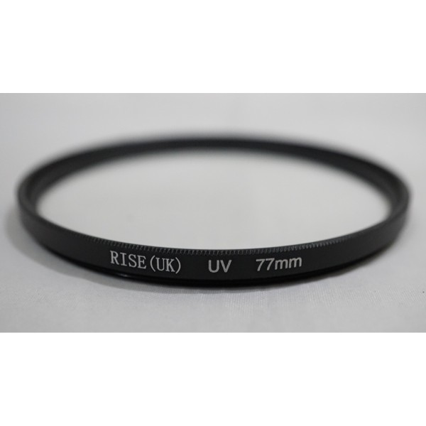 ฟิลเตอร์เลนส์ Rise UK - ฟิลเตอร์ป้องกัน UV Ultra Violet 77 มม. 77 มม