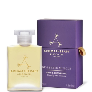 พร้อมส่ง ของแท้ Aromatherapy Associates De-stress Muscle Bath &amp; Shower Oil 9ml/55ml