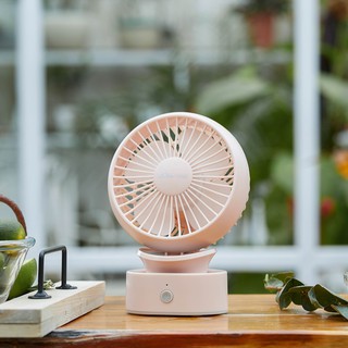 พัดลมพกพา Bear rechargeable small fan USB desktop mini