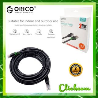 Orico Cable Lan PUG-C6 CAT6 Flat Gigabit Ethernet Cable 5 เมตร