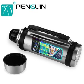 Penguin stainless steel กระบอกน้ำสแตนเลสเก็บอุหภูมิร้อน/เย็น