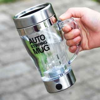 AUTO STIRRING MUG แก้วปั่นอัตโนมัติ อาหารเสริมต่างๆ กาแฟ โอวันติน แก้วปั่นเวย์ รุ่น 5266