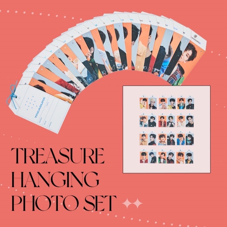 พร้อมส่ง ของแท้ 💯 TREASURE [JIKJIN ] OFFICIAL MERCH:Hanging Photo 1 เมมเบอร์จะได้ 2 อันค่ะ