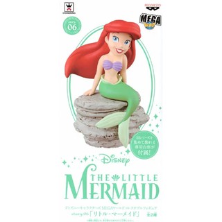 โมเดล the little mermaid by disney แท้ กล่องยับตามรูป