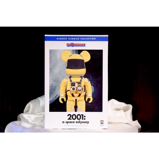 BearBrick Space Suit Yellow Ver. 400%+100% ปี 2019 New!! ใหม่ไม่แกะ พร้อมส่ง!