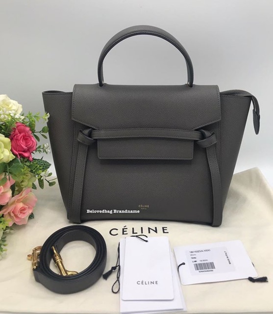 Celine Micro Belt Bag สี Grey ปี 17