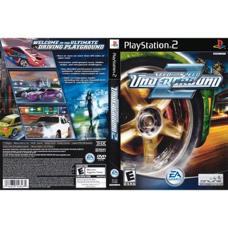 NEED FOR SPEED UNDERGROUND 2 [PS2 US : DVD5 1 Disc]