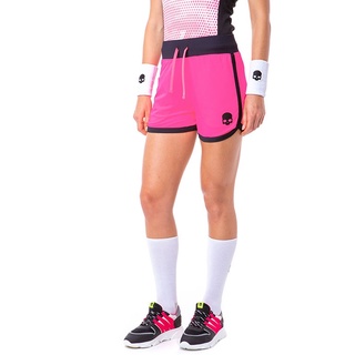 Hydrogen Tech Womens Tennis Short (Fluo Fucshia /Black)