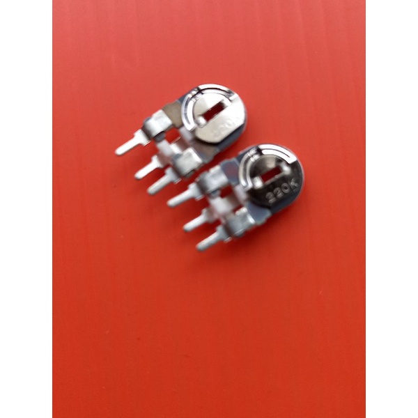 R #เกือกม้าแบบตั้ง #220K # ปรับค่าได้ ตัวใหญ่ #VR.(ราคาแพ็ค 2ตัว)