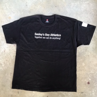 vtg.T-Shirt เสื้อวง THE ABRAMS BROTHERS PROUD SUPPORTERS OF SEELEYS BAY ATHLETICS TOGETHER WE CAN DO ANYTHING!