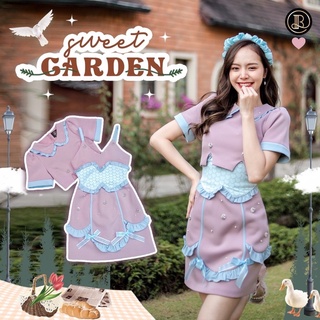 Sweet Garden : BLT Brand มินิเดรสสายเดี่ยวมาพร้อมเสื้อคลุม งานตามหา