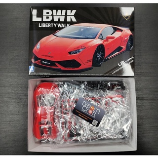 AOSHIMA LB15 1/24 LB WORKS Lamborghini Huracan Ver.1 (โมเดลรถยนต์ Model DreamCraft)