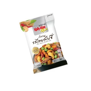 kohkae โก๋แก่พลัสถั่วรวม รสชาติไทยสไปซี่ 28 g (1แพ็ค 6 ซอง)