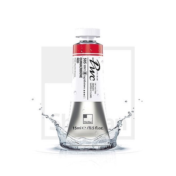 ShinHan PWC 555 A Naples Yellow 15ml (S1214151-0555) / สีน้ำเกรด Premium Artist 15ml 555 แบรนด์ Shin