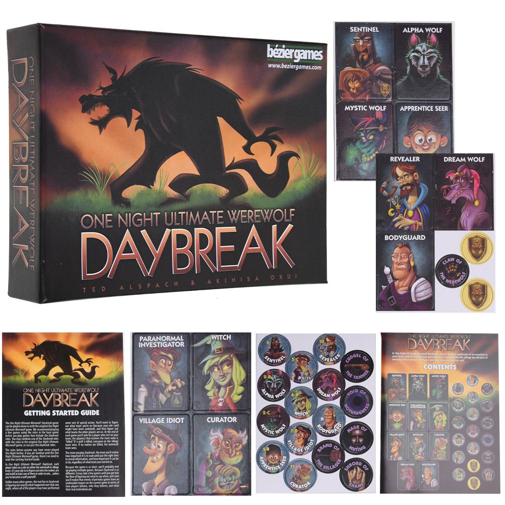 เกมกระดาน werewolf deluxe english version ของเล่นสําหรับเด็ก ...