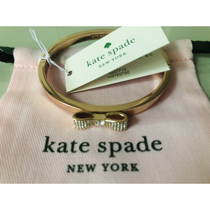 Kate spade กำไลโรสโกลด์ โบว์ (ของแท้100%)