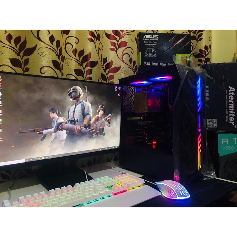 คอมพิวเตอร์ เล่นเกมส์  GTA5 FIFA4 LOL DOTA2 Steam CPU XeonE5 2690 8c16t | Ram 32gb | RX 580 8GB DDR5 | SSD 240 GB