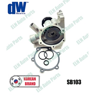 ปั๊มน้ำ (water pump) ซ๊าบ SAAB 9000 2.0i 16CDE Turbo eng.B234E ปี 1993-1998