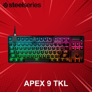 คีย์บอร์ด SteelSeries รุ่น Apex 9 TKL (ภาษาอังกฤษ) ประกันศูนย์ 1 ปี